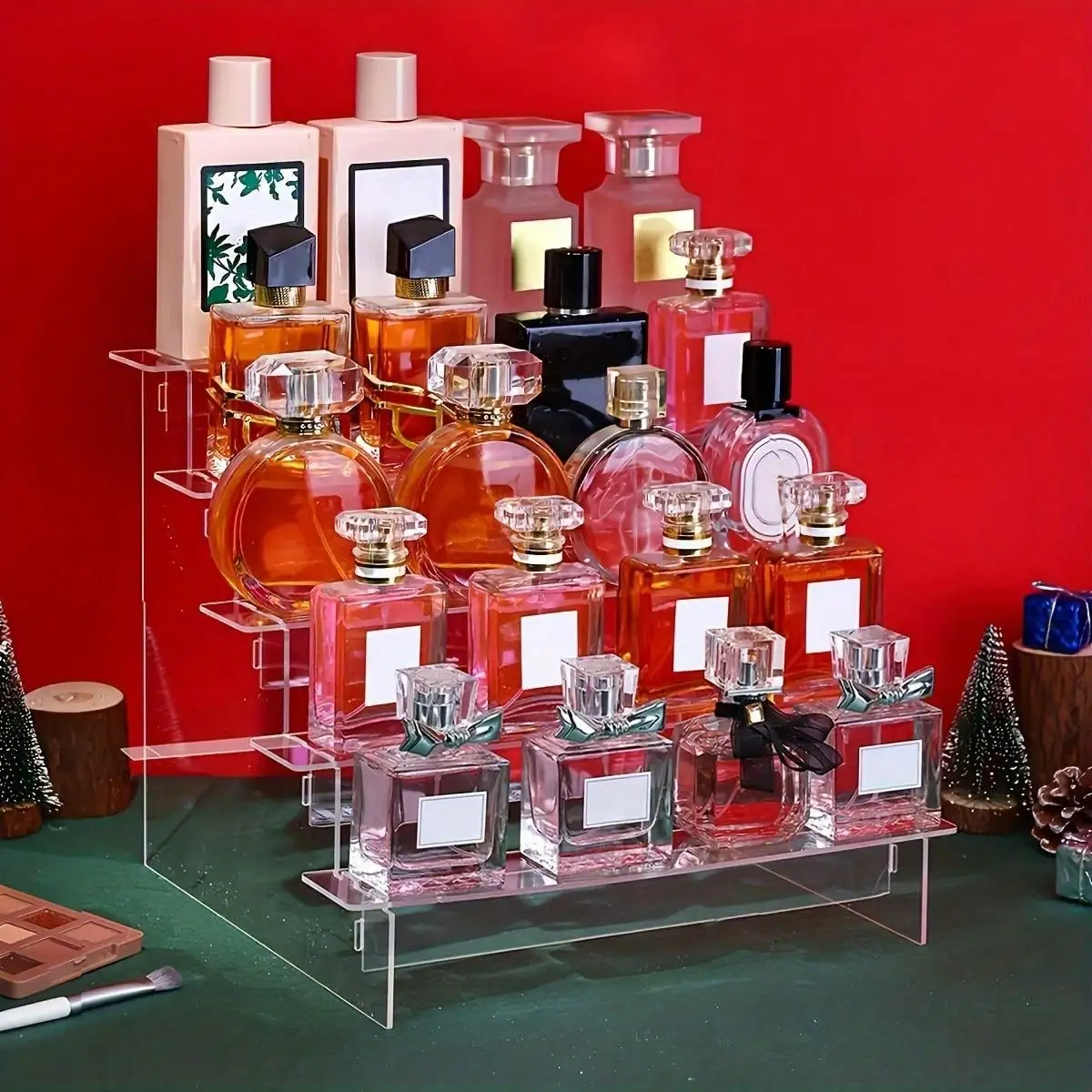 Display Risers Set - Acryl Display Risers Parfum Organizer Stand