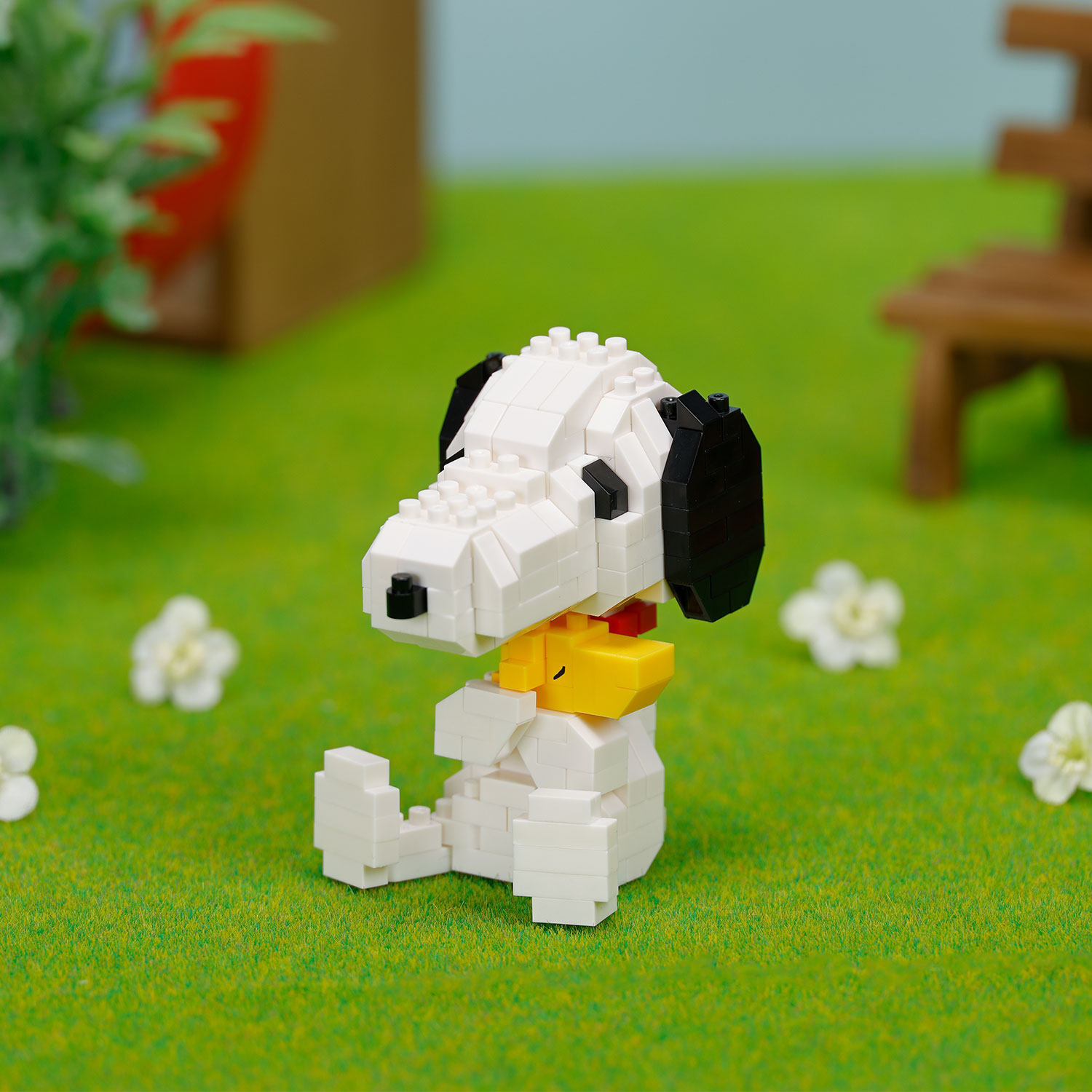 Building Block Mini - Nanoblock Peanuts Series Joe Cool Originele