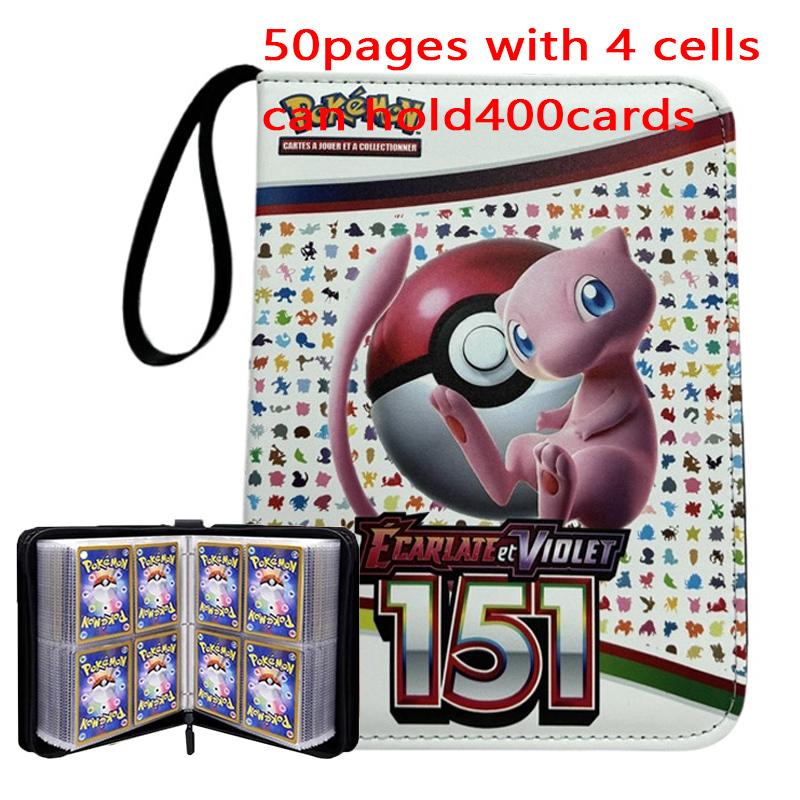 Pokemon Binder Card - NIEUW 400 stuks Pokémon albummap fotokaart