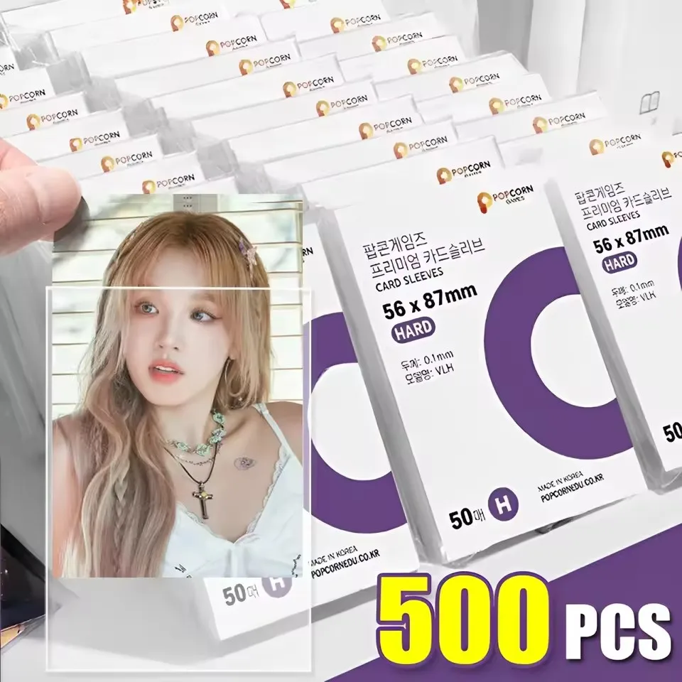 Card Penny Sleeve - 56x87mm 63.5x88mm Kaarthoezen Transparant PP Kpop