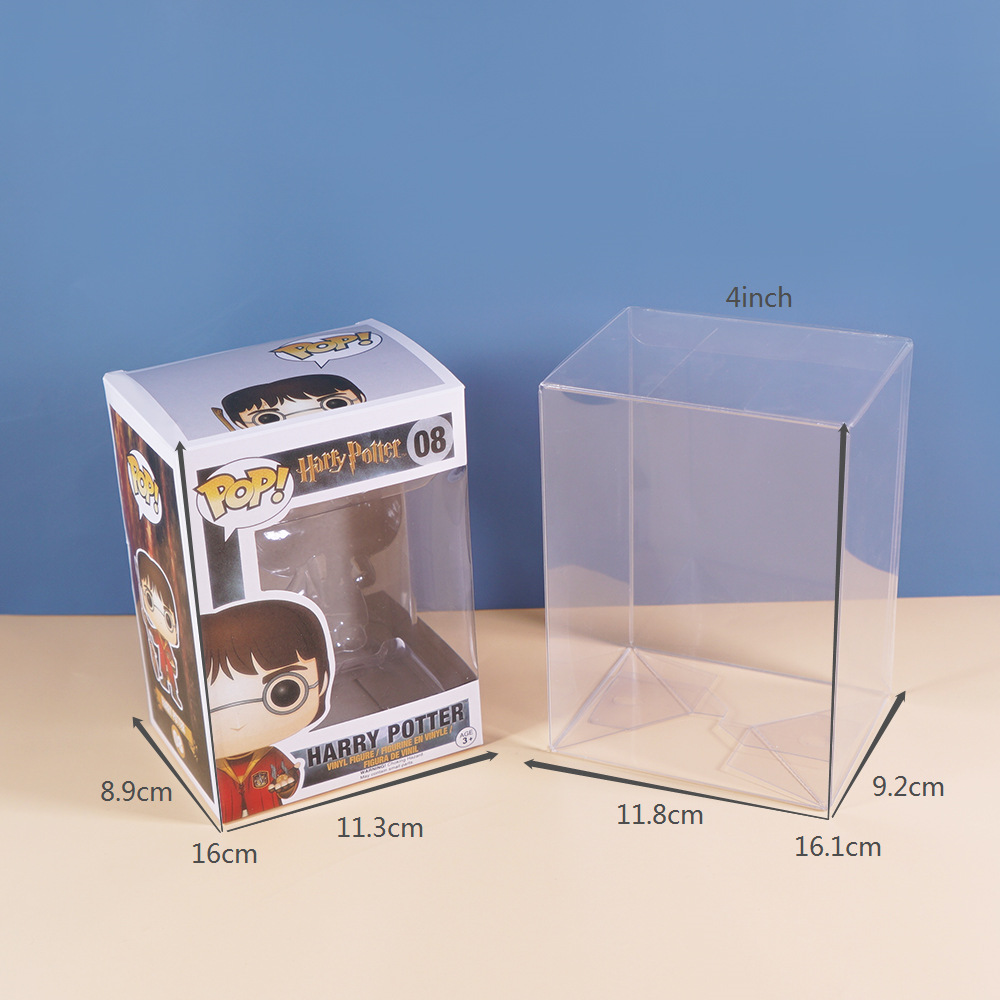 Funko Pop Protector - Doorzichtige beschermhoes compatibel voor 4