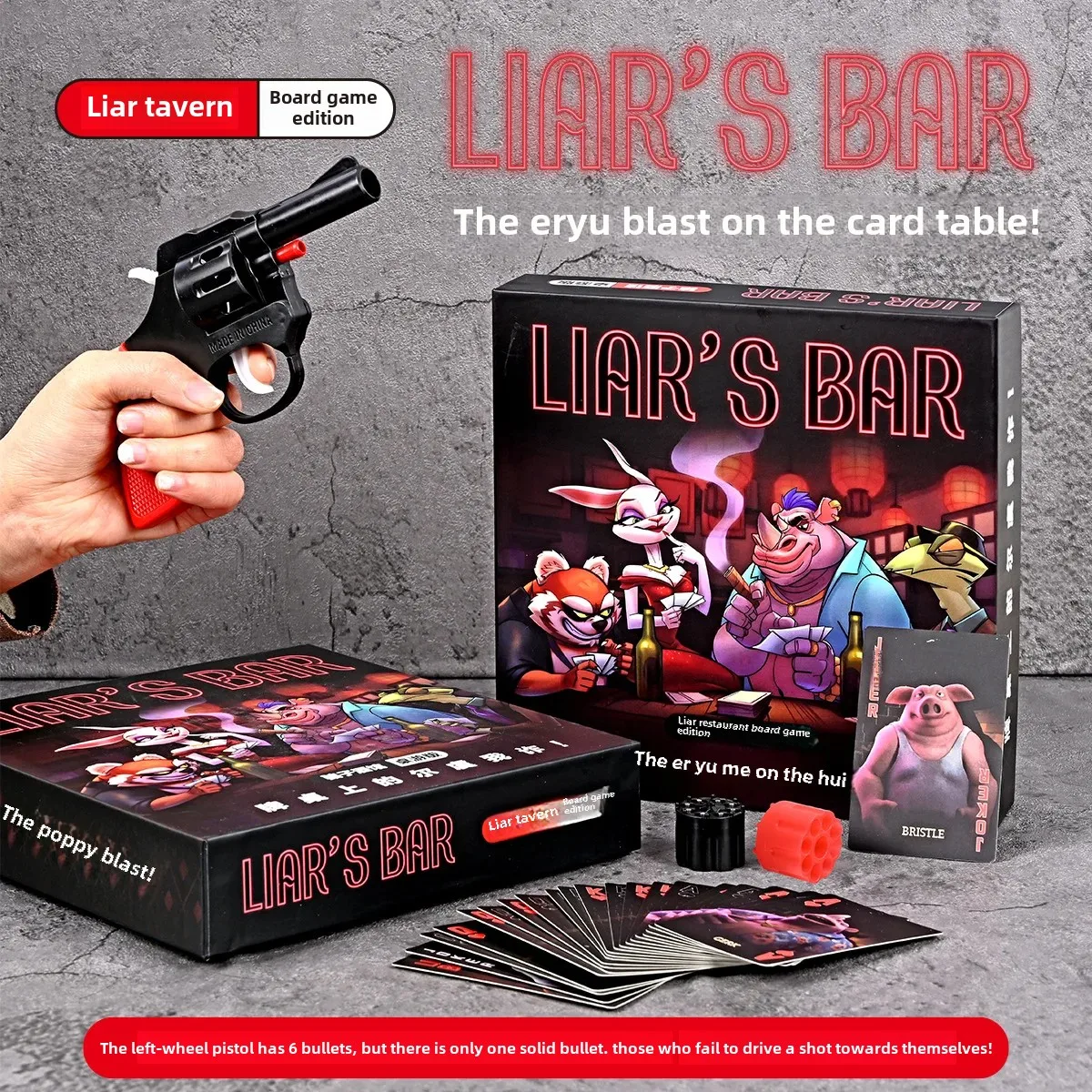 Graded Card Display - Fraud Pub Tafelspel Echte fysieke kaarten