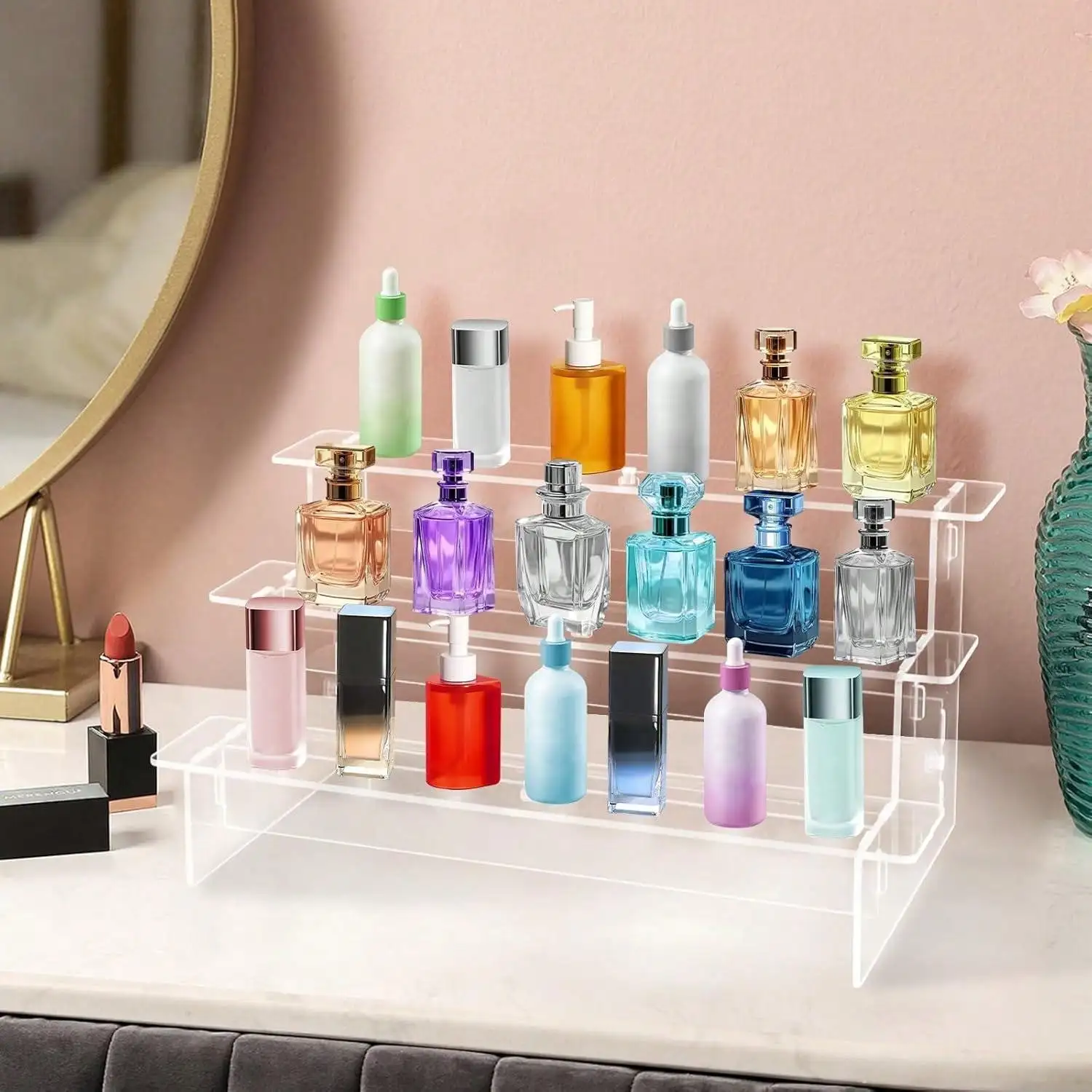 Acryl Display Risers Parfum Or - Display Risers Set recensie en prijs