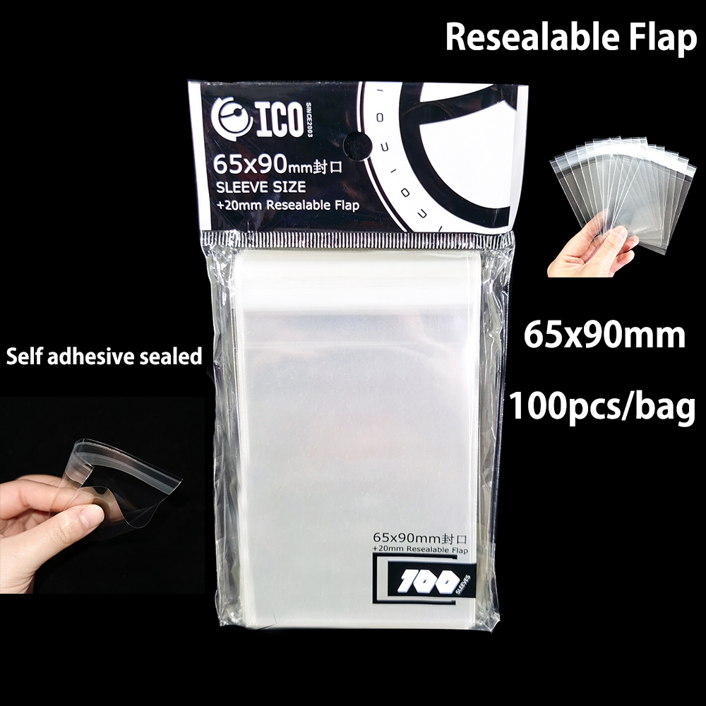 100 stks/pak Hoge Kwaliteit Tr - Card Penny Sleeve recensie en prijs