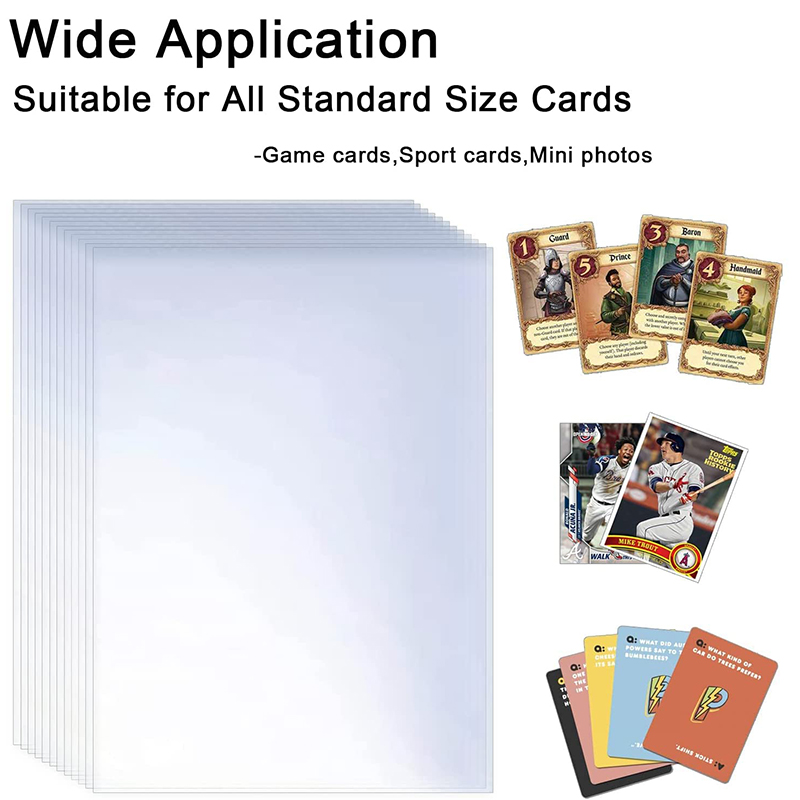 200 Stuks Transparante Speelka - Card Penny Sleeve recensie en prijs