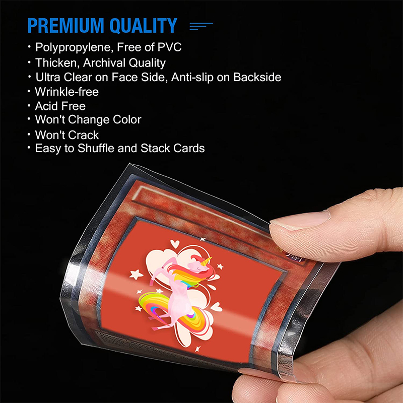 200 Stuks Transparante Speelka - Card Penny Sleeve recensie en prijs