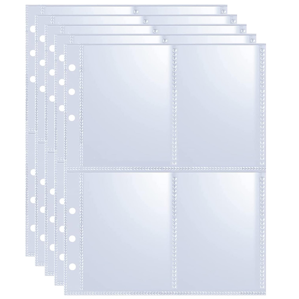 4 zakken fotokaarthoezen bindm - Trading Card Binder recensie en prijs