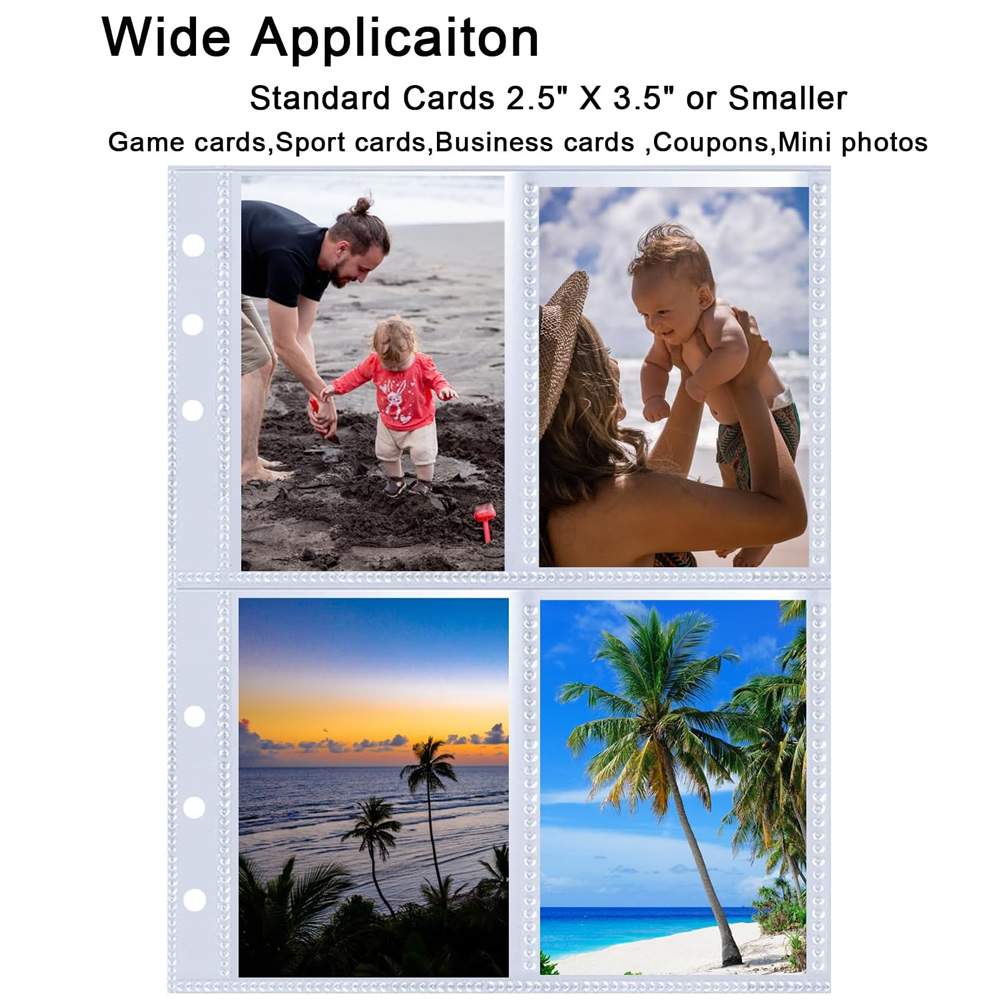 4 zakken fotokaarthoezen bindm - Trading Card Binder recensie en prijs