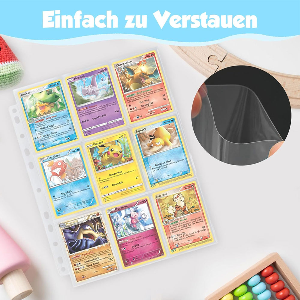 90 zakjes voor verzamelkaarten - Trading Card Binder recensie en prijs