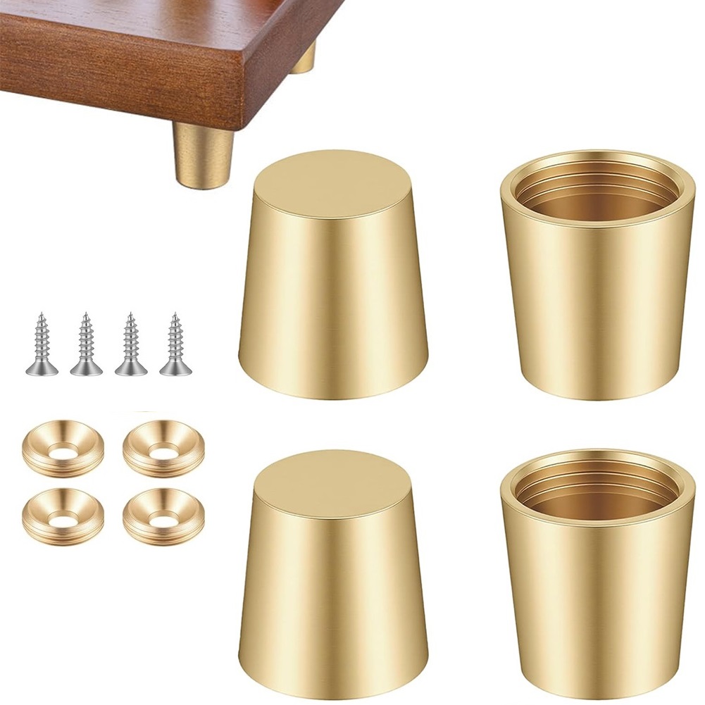 4 stuks messing snijplankvoetj - Display Risers Set recensie en prijs