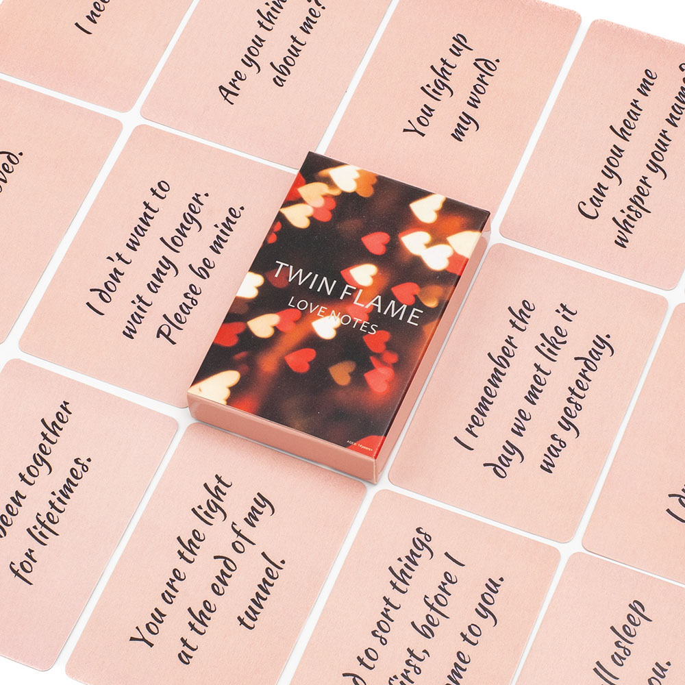 Twin Flame Liefde Notities Ora - Graded Card Display recensie en prijs