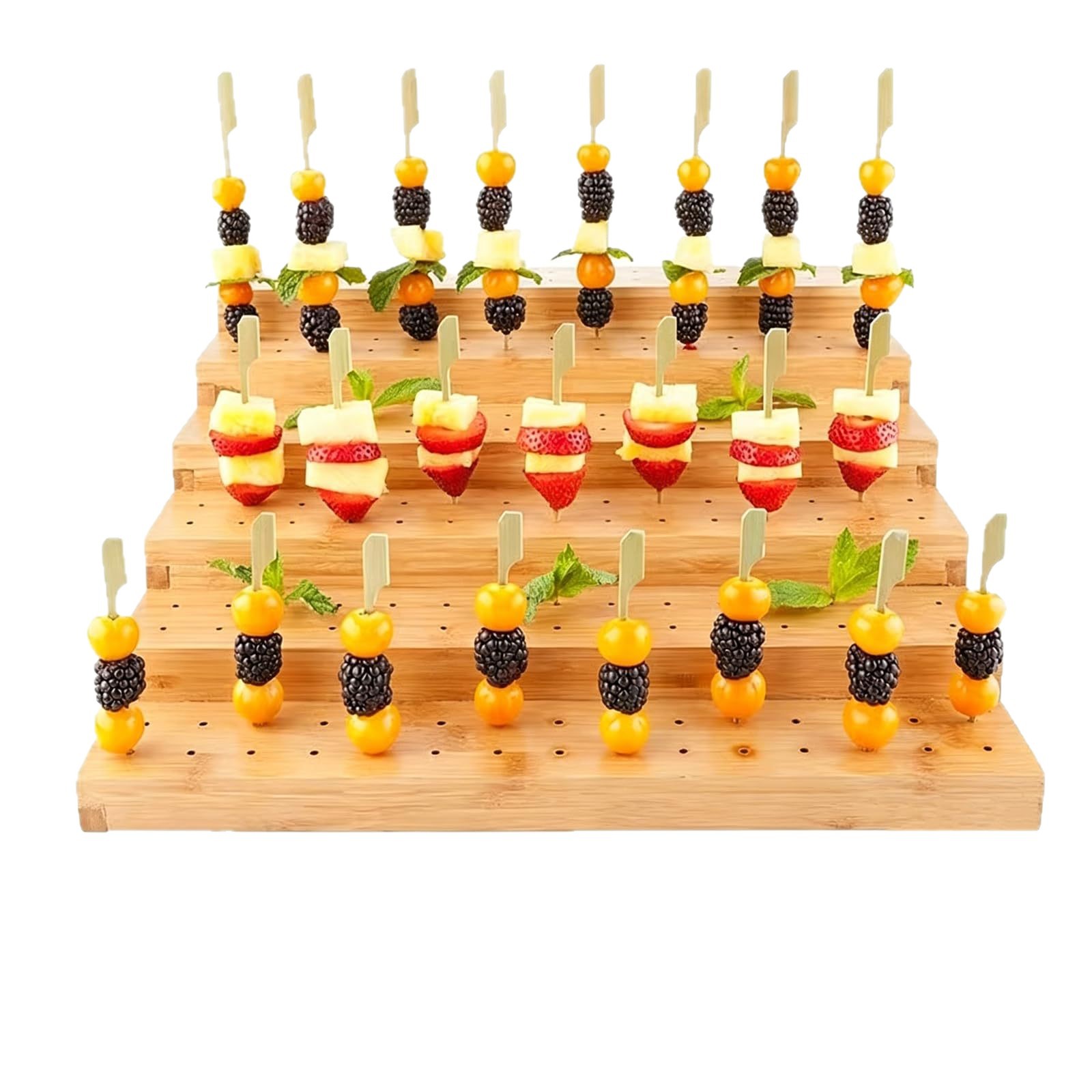 Houten lollyhouder displayrek  - Display Risers Set recensie en prijs