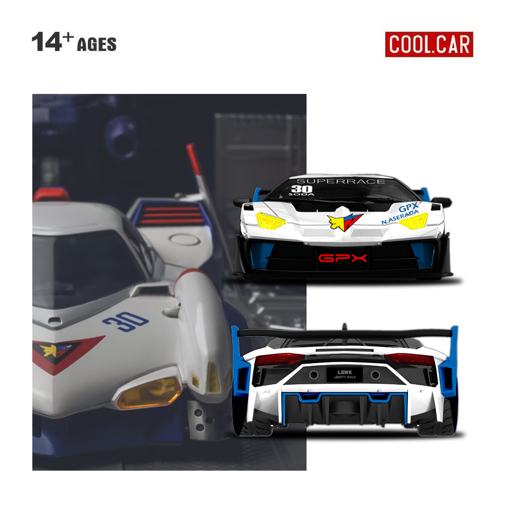 Cool Car 1:64 GTEVO Superrace  - Die Cast Car 1 64 recensie en prijs
