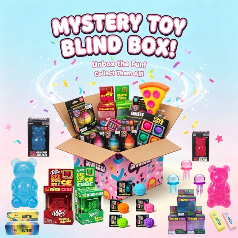 Bestseller Schattige Kubus & O - Mystery Box Blind Bag recensie en prijs